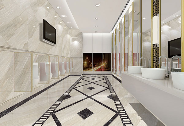 91看片的免费的网站陶全拋釉瓷磚天堡石KYS8062高檔洗手間效果圖