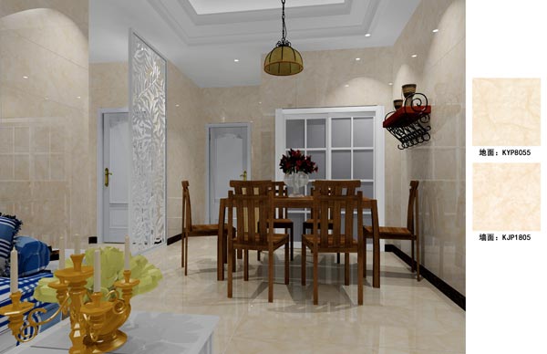 91看片的免费的网站陶瓷磚應用效果：徐州開元翡翠灣D戶型91APP免费看片效果鑒賞