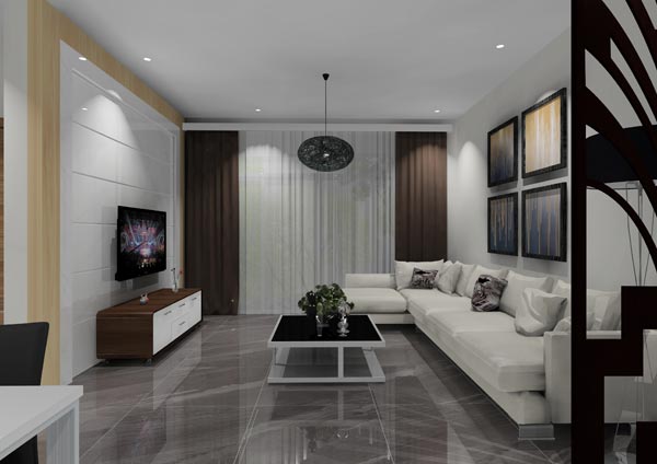 91看片的免费的网站陶家裝：佛山燈湖華府90㎡現代簡約91APP免费看片效果鑒賞