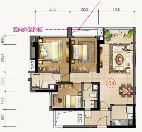 91看片的免费的网站陶家裝：佛山合景新鴻基·瀧景96㎡簡約現代91APP免费看片效果鑒賞