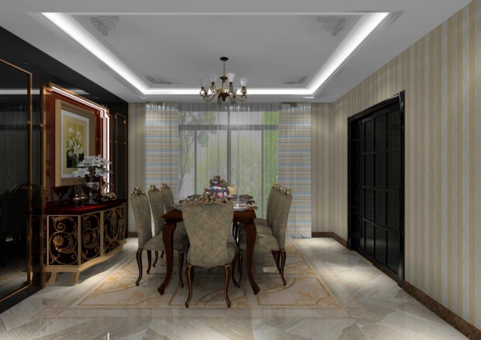 91看片的免费的网站陶家裝：佛山水悅龍灣141㎡簡歐91APP免费看片效果鑒賞