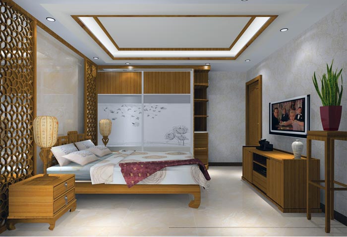 91看片的免费的网站陶家裝：井岡山和諧家園安置小區130㎡中式風格91APP免费看片鑒賞