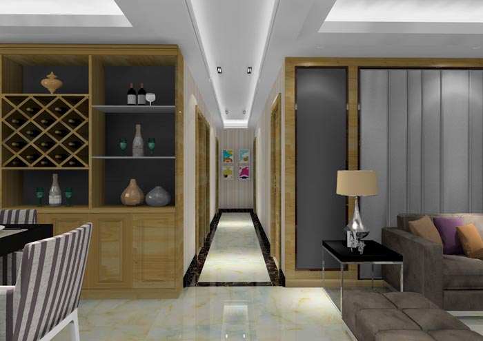 91看片的免费的网站陶家裝：佛山龍湖春江名城113㎡的簡約現代風格91APP免费看片鑒賞