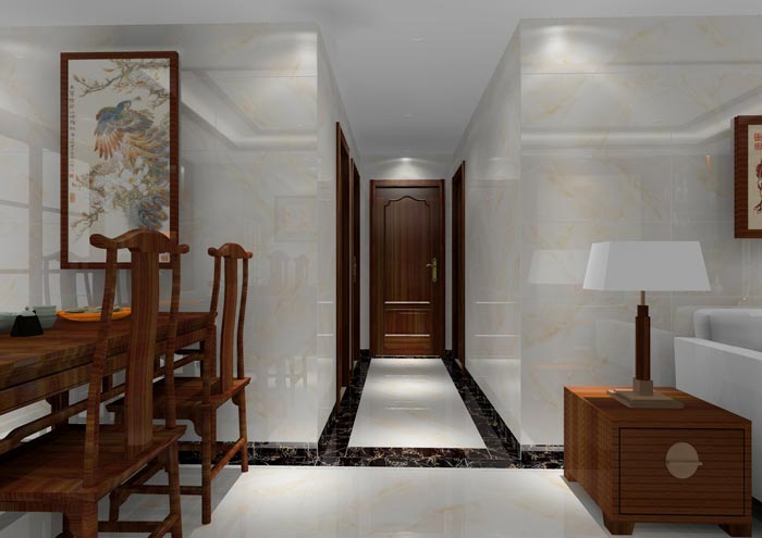 91看片的免费的网站陶家裝：佛山龍湖春江名城98㎡的中式風格91APP免费看片鑒賞