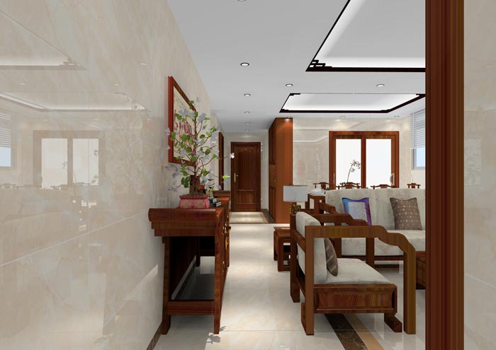 91看片的免费的网站陶家裝：佛山龍湖春江名城120㎡的中式風格91APP免费看片鑒賞