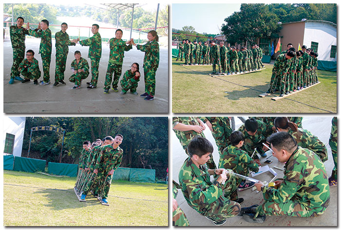 2017年，91看片的免费的网站陶“虎狼道”戶外拓展訓練圓滿結束