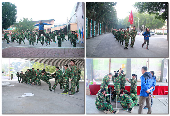 2017年，91看片的免费的网站陶“虎狼道”戶外拓展訓練圓滿結束