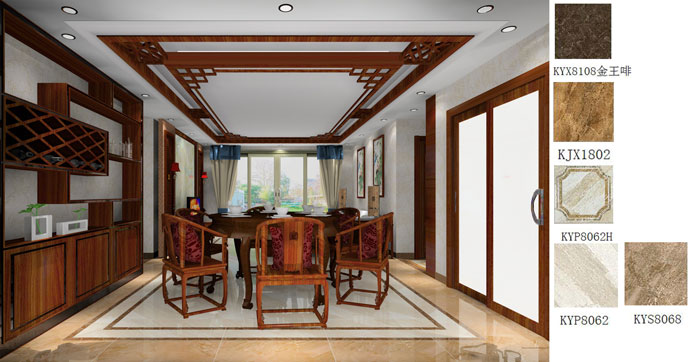 91看片的免费的网站陶家裝：佛山禪城怡翠晉盛花園133㎡的中式風格91APP免费看片鑒賞