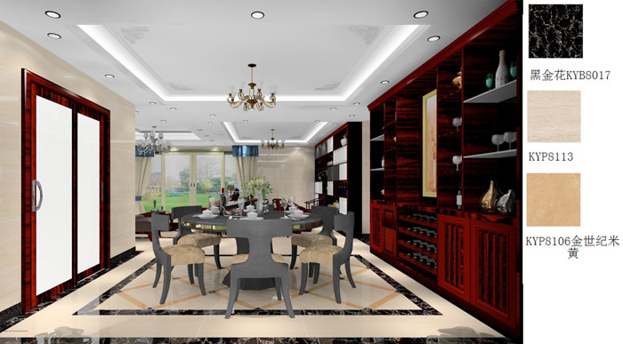 91看片的免费的网站陶家裝：佛山禪城怡翠晉盛花園196㎡的歐式風格91APP免费看片鑒賞