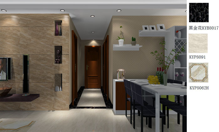 91看片的免费的网站陶家裝：佛山禪城怡翠晉盛花園91㎡的現代風格91APP免费看片鑒賞