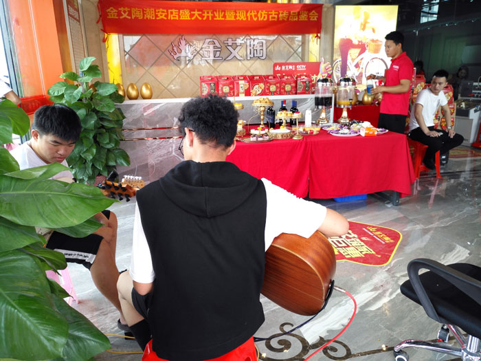 陶瓷一線91看片在线观看免费91看片的免费的网站陶 潮安店開業慶典暨現代仿古磚紅酒品鑒會