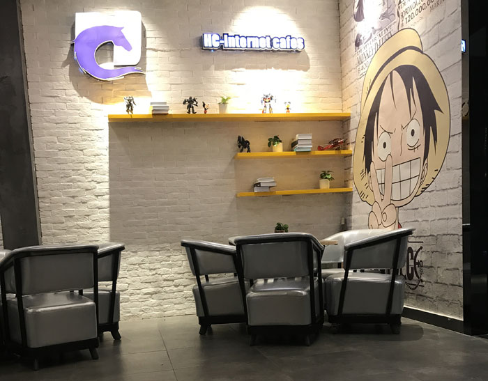 91看片的免费的网站陶現代仿古磚案例:別說了，一起去這個1000方的網咖開黑！