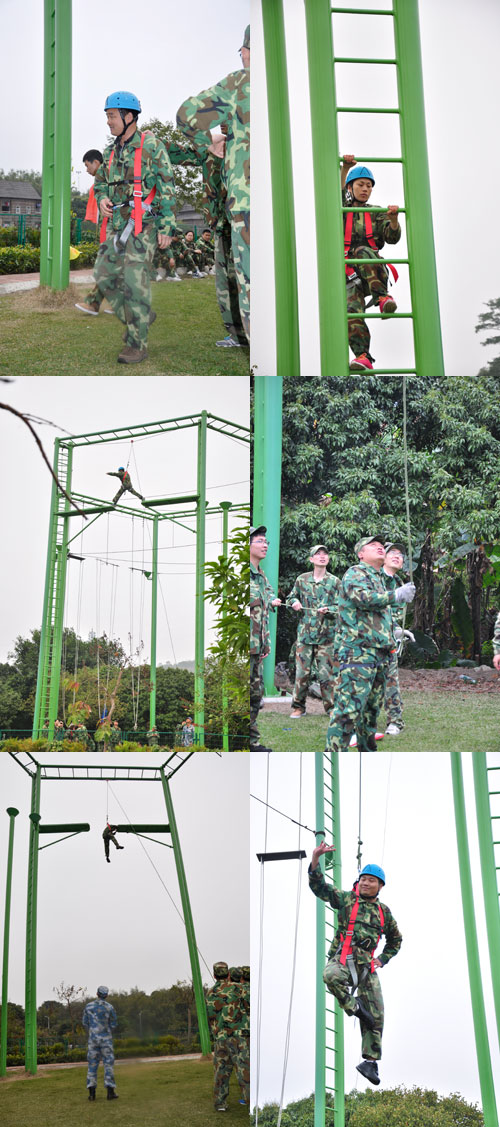 跨越斷橋，挑戰自我