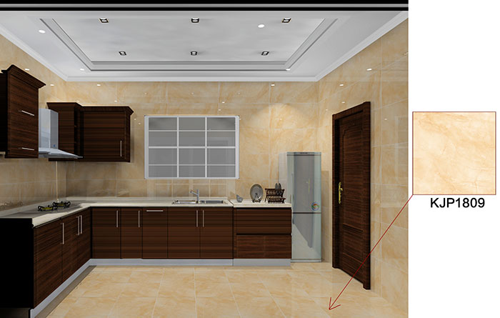 佛山萬科·湖岸91APP免费看片案例廚房效果圖