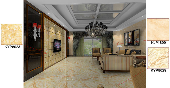 佛山萬科·湖岸91APP免费看片案例客廳效果圖