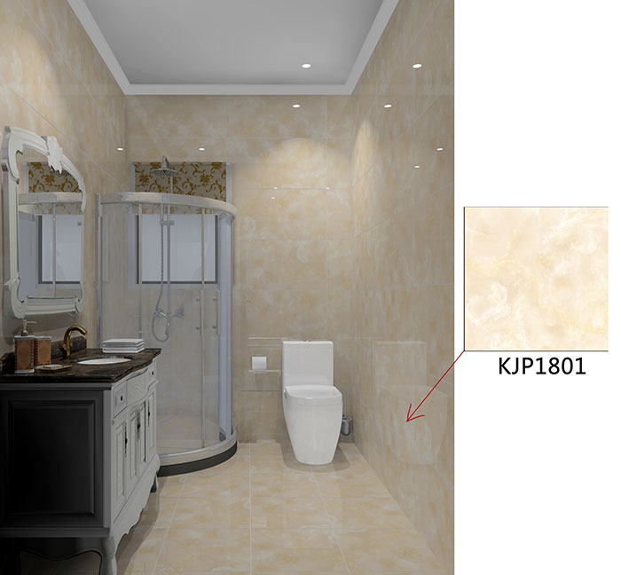 依雲天匯91APP免费看片案例浴室效果圖