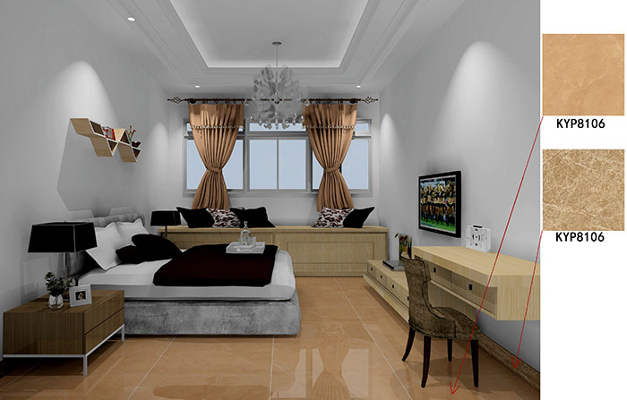 大瀝碧桂園·華府91APP免费看片案例臥室效果圖