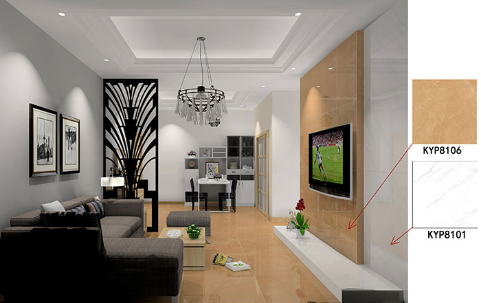 大瀝碧桂園·華府91APP免费看片案例客餐廳效果圖