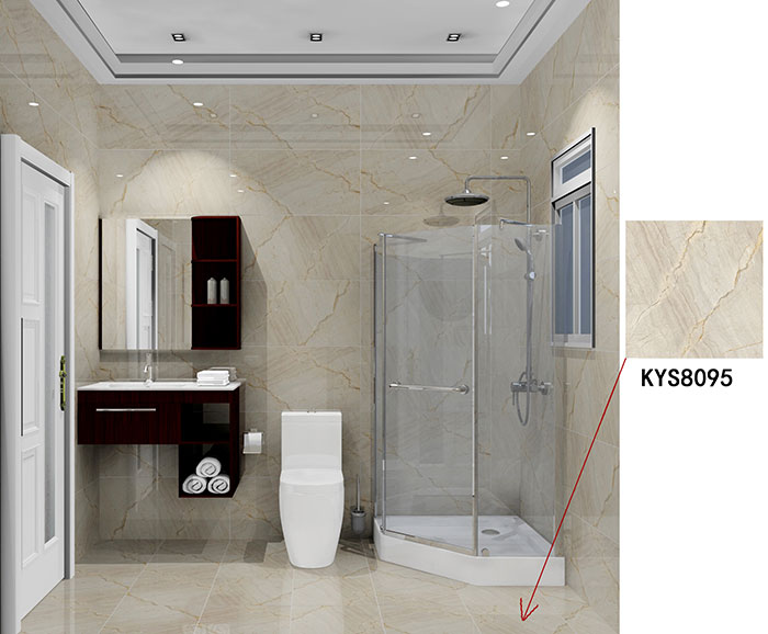 大瀝碧桂園·華府91APP免费看片案例浴室效果圖