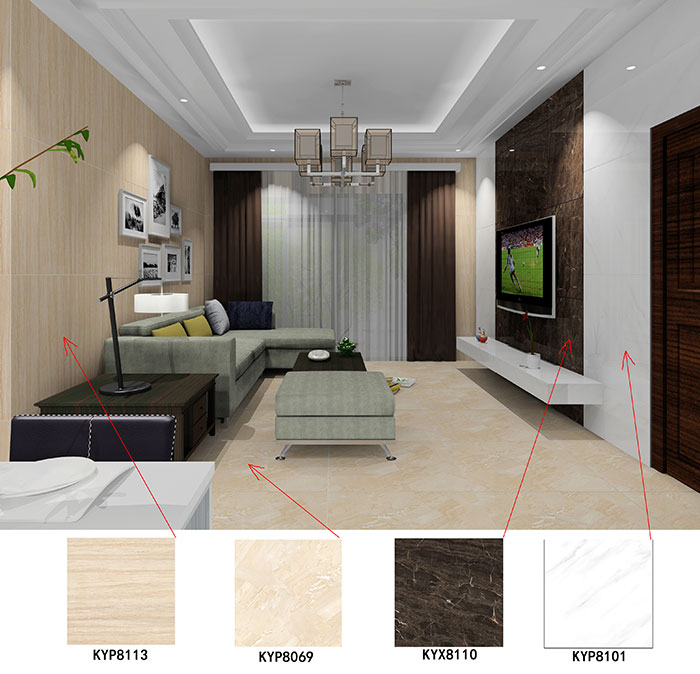 大瀝碧桂園·華府91APP免费看片案例客廳效果圖