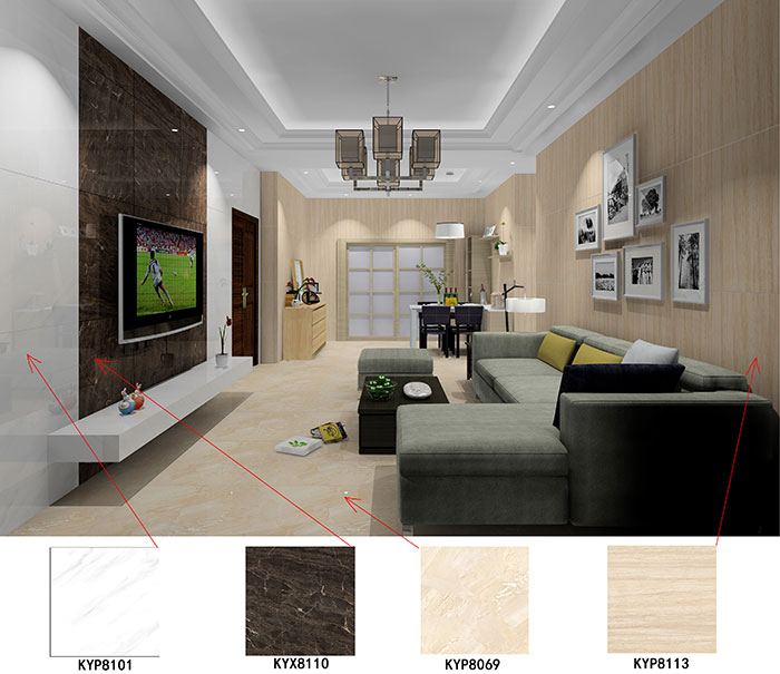 大瀝碧桂園·華府91APP免费看片案例客餐廳效果圖