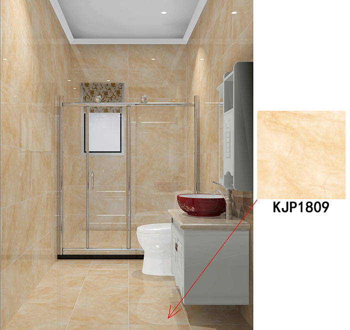 大瀝碧桂園·華府91APP免费看片案例浴室效果圖