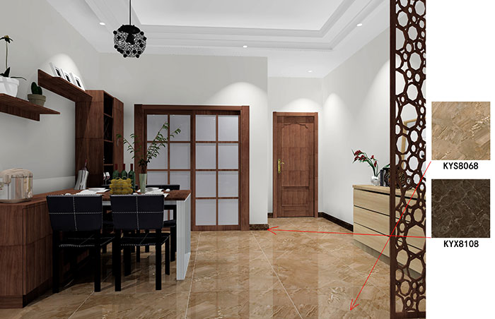 大瀝碧桂園·華府91APP免费看片案例餐廳效果圖