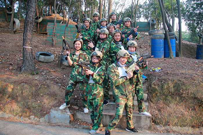 2017年2月13-15日，91看片的免费的网站陶“虎狼道”戶外拓展訓練圓滿結束