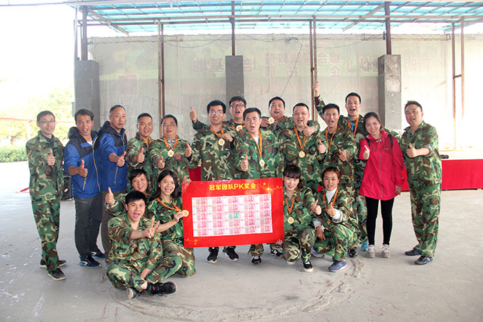 2017年2月13-15日，91看片的免费的网站陶“虎狼道”戶外拓展訓練圓滿結束